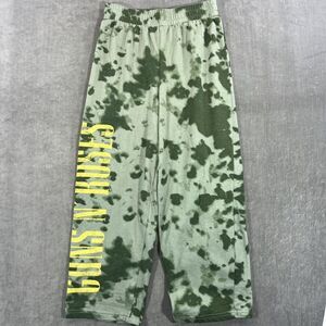 Guns N' Roses Womens Small Fleece Wide‎ Leg Sweat Pants